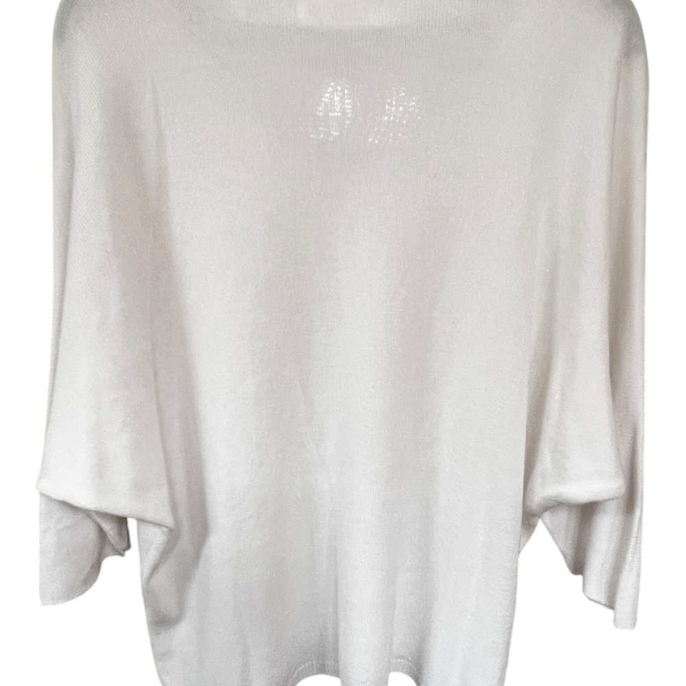 Italy Freebird winter white V-Neck sweater - Picture 2 of 4